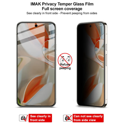 For Google Pixel 9 Pro XL imak HD Full Screen Anti-spy Tempered Glass Protective Film by imak