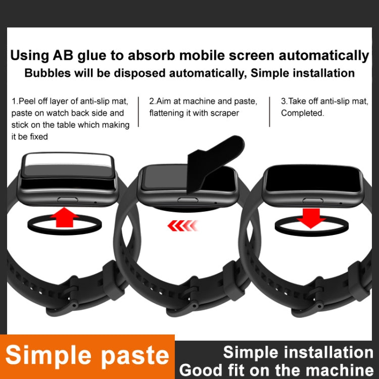 For Redmi Watch 5 imak Plexiglass HD Watch Protective Film by imak