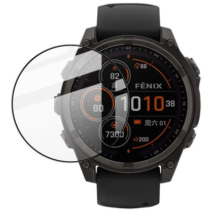 For Garmin fenix 8 Solar 51mm imak Plexiglass HD Watch Protective Film by imak