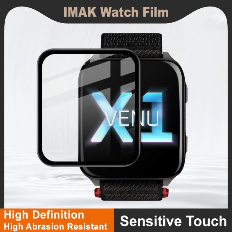For Garmin Venu X1 imak Plexiglass HD Watch Protective Film by imak