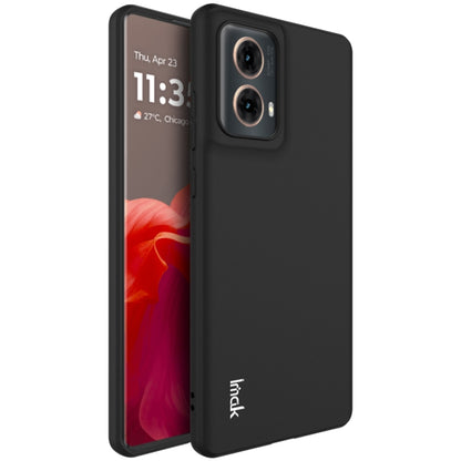 For Motorola Moto G85 5G / S50 Neo 5G IMAK UC-3 Series Shockproof Frosted TPU Phone Case(Black) by imak