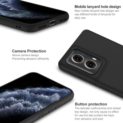 For Motorola Moto G85 5G / S50 Neo 5G IMAK UC-3 Series Shockproof Frosted TPU Phone Case(Black) by imak