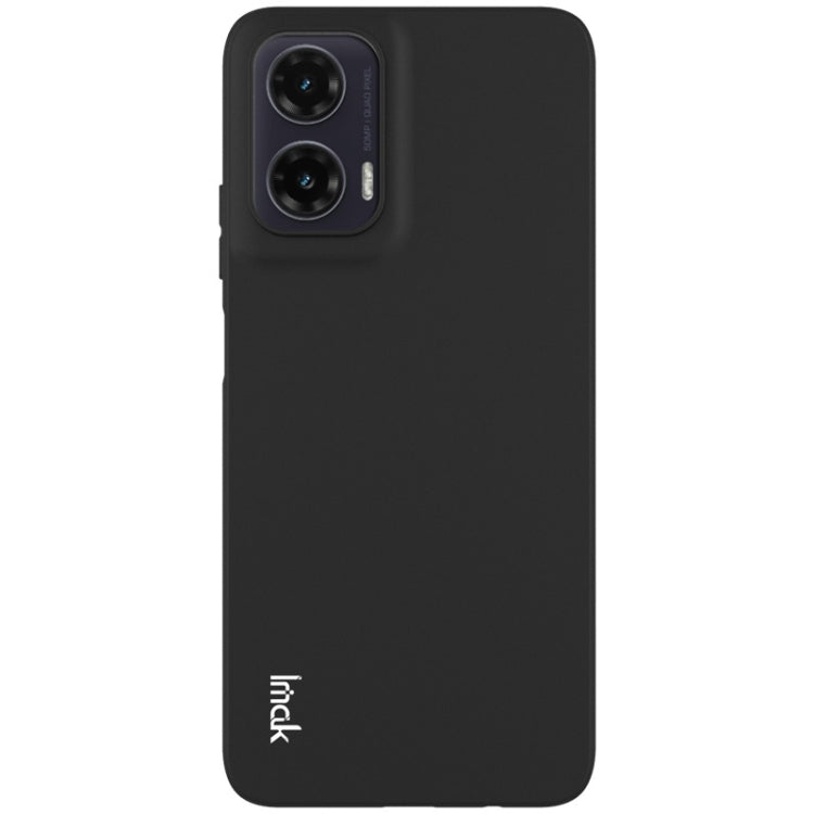 For Motorola Moto G35 5G IMAK UC-3 Series Shockproof Frosted TPU Phone Case(Black) by imak