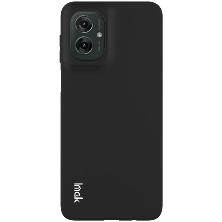 For Motorola Moto G55 5G IMAK UC-3 Series Shockproof Frosted TPU Phone Case(Black) by imak