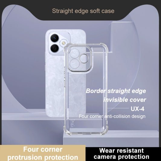 For Honor X60i 5G IMAK UX-4 Series Four-corner Shockproof Phone Case(Transparent) by imak
