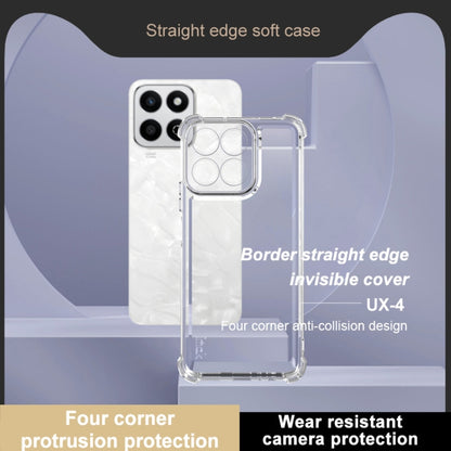 For Honor Play 60 Plus IMAK UX-4 Series Four-corner Shockproof Phone Case(Transparent) by imak