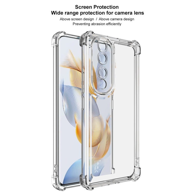 For Honor 90 Pro IMAK UX-4 Series Four-corner Shockproof Phone Case(Transparent) by imak
