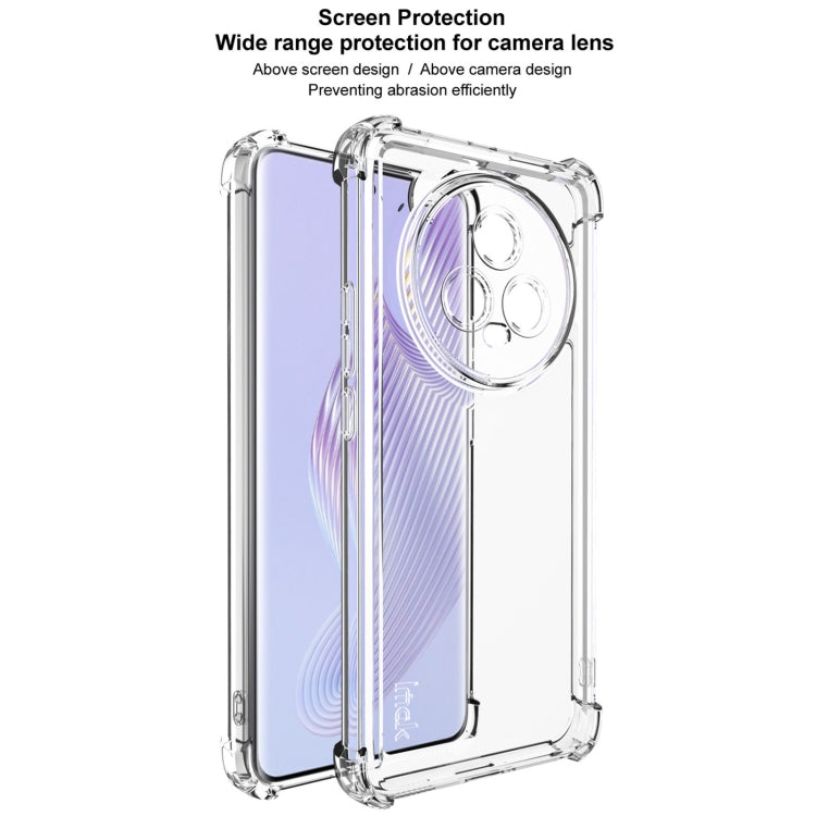 For Honor Magic5 IMAK UX-4 Series Four-corner Shockproof Phone Case(Transparent) by imak
