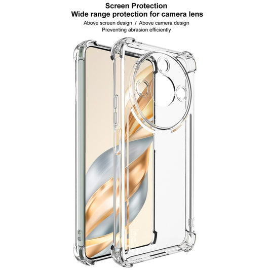 For Honor X60 IMAK UX-4 Series Four-corner Shockproof Phone Case(Transparent) by imak