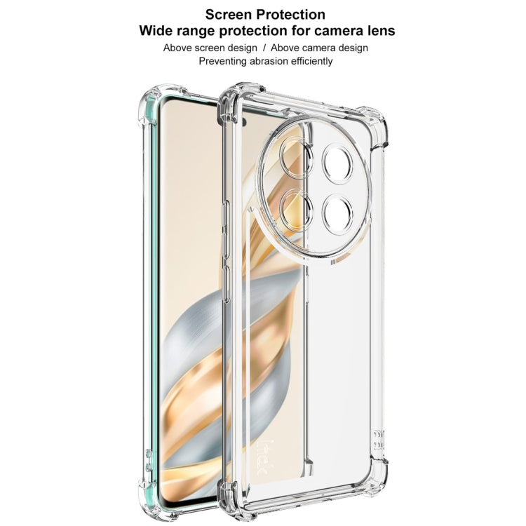 For Honor X60 Pro IMAK UX-4 Series Four-corner Shockproof Phone Case(Transparent) by imak
