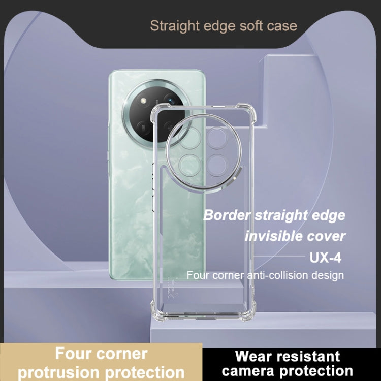 For Honor X60 Pro IMAK UX-4 Series Four-corner Shockproof Phone Case(Transparent) by imak