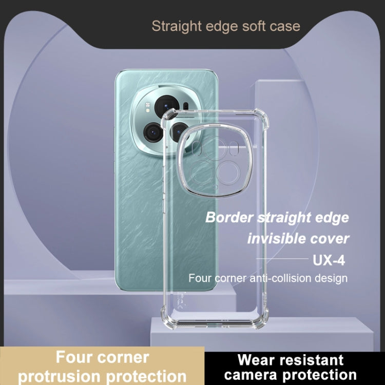 For Honor Magic6 Pro 5G IMAK UX-4 Series Four-corner Shockproof Phone Case(Transparent) by imak