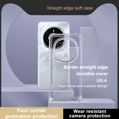 For Honor Magic7 Pro 5G IMAK UX-4 Series Four-corner Shockproof Phone Case(Transparent) by imak