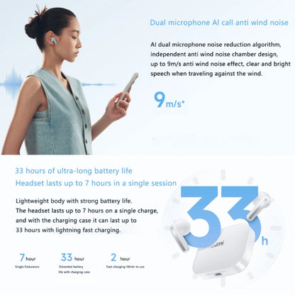 Original Xiaomi Redmi Buds 6S In-ear True Wireless Earbuds(White) by Xiaomi