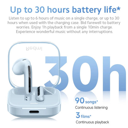 Original Xiaomi Redmi Buds 6 Active BT5.4 In-ear True Wireless Earbuds(Blue) by Xiaomi