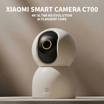 Original Xiaomi Smart Camera C700 4K 360 Viewing Angle Full-Color Night Vision AI Camera, Plug:US Plug by Xiaomi