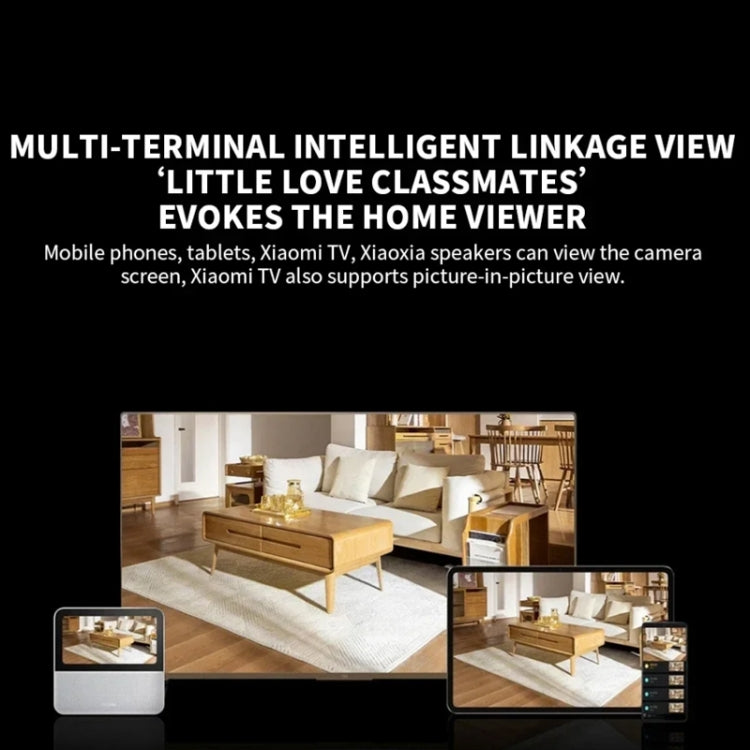 Original Xiaomi Smart Camera C700 4K 360 Viewing Angle Full-Color Night Vision AI Camera, Plug:US Plug by Xiaomi