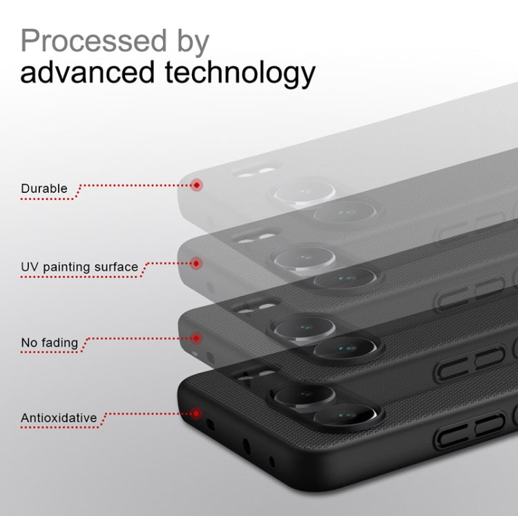 For OnePlus Nord 4 5G NILLKIN Frosted PC Phone Case(Black) by NILLKIN