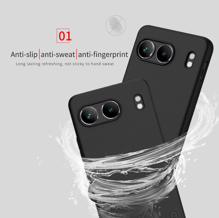 For OnePlus Nord 4 5G NILLKIN Frosted PC Phone Case(Black) by NILLKIN