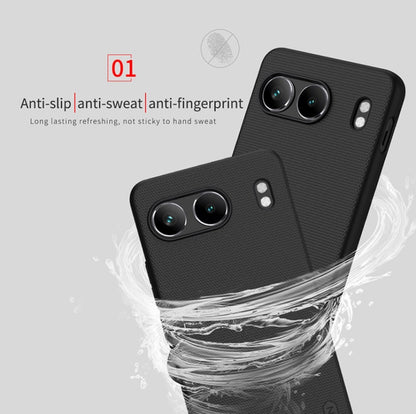 For OnePlus Nord 4 5G NILLKIN Frosted PC Phone Case(Black) by NILLKIN