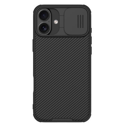 For iPhone 16 NILLKIN CamShield Pro Magnetic PC Phone Case(Black) by NILLKIN