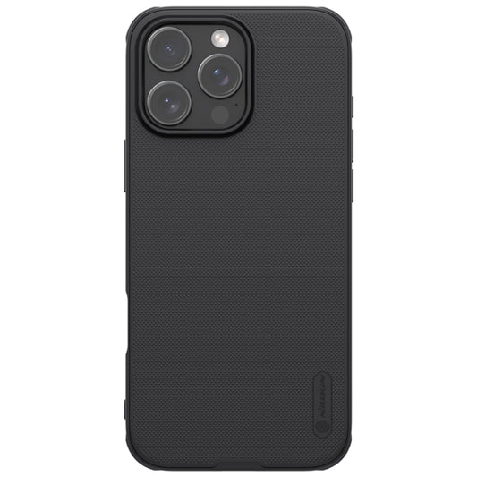 For iPhone 16 Pro Max NILLKIN Frosted Shield Pro PC + TPU Phone Case(Black) by NILLKIN