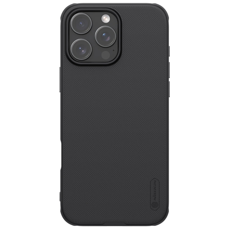 For iPhone 16 Pro NILLKIN Frosted Shield Pro PC + TPU Phone Case(Black) by NILLKIN