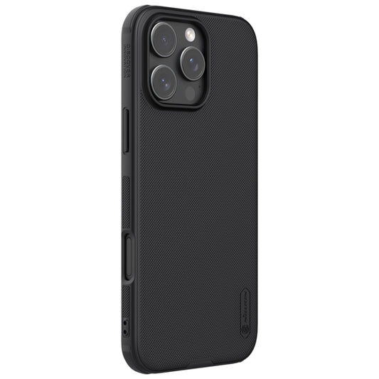 For iPhone 16 Pro NILLKIN Frosted Shield Pro PC + TPU Phone Case(Black) by NILLKIN