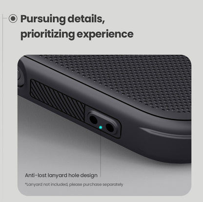 For iPhone 16 Pro NILLKIN Frosted Shield Pro PC + TPU Phone Case(Black) by NILLKIN