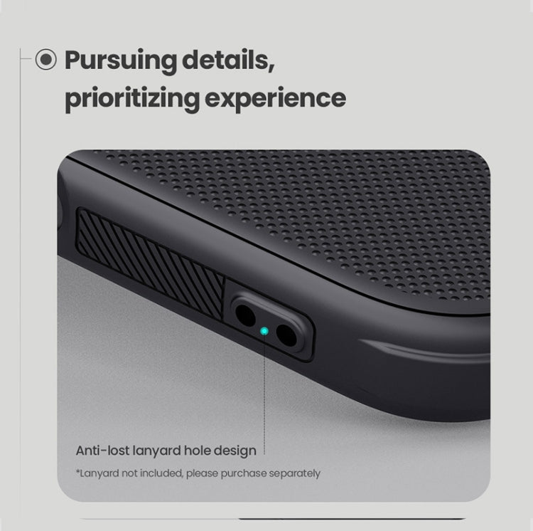 For iPhone 16 NILLKIN Frosted Shield Pro PC + TPU Phone Case(Black) by NILLKIN