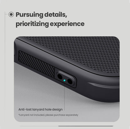 For iPhone 16 NILLKIN Frosted Shield Pro PC + TPU Phone Case(Black) by NILLKIN