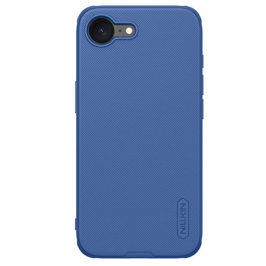 For iPhone 16e NILLKIN Frosted Shield Pro PC + TPU Phone Case(Blue) by NILLKIN