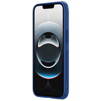 For iPhone 16e NILLKIN Frosted Shield Pro PC + TPU Phone Case(Blue) by NILLKIN