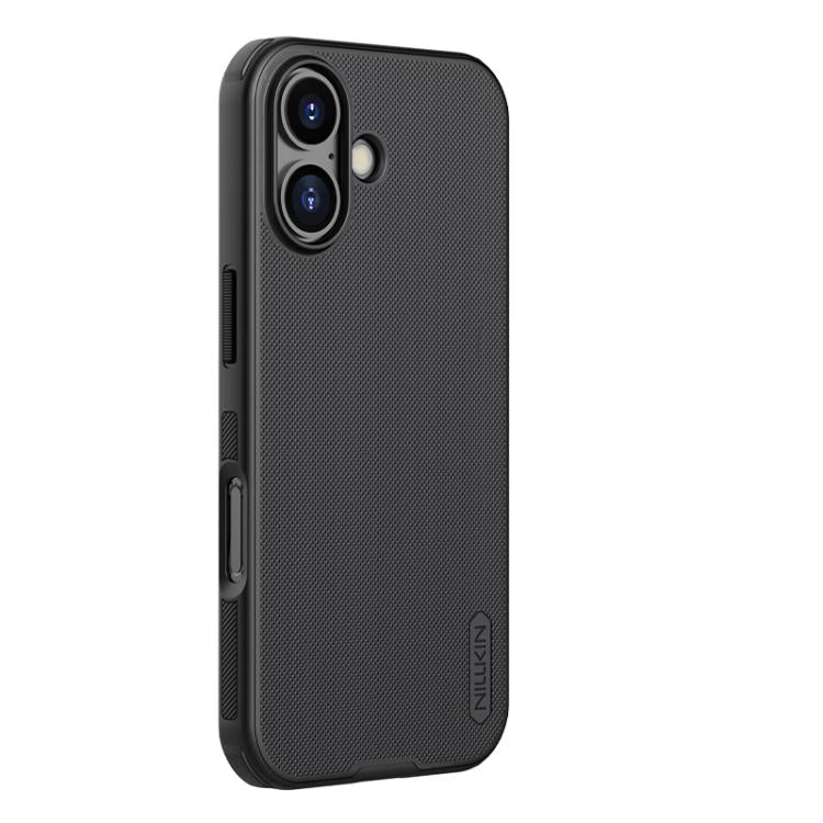 For iPhone 17 NILLKIN Frosted Shield Pro PC + TPU Phone Case(Black) by NILLKIN