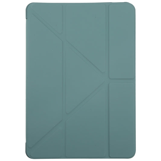 For Xiaomi Pad 7 / 7 Pro Deformation Silicone Leather Tablet Case(Deep Green) by bashfashion