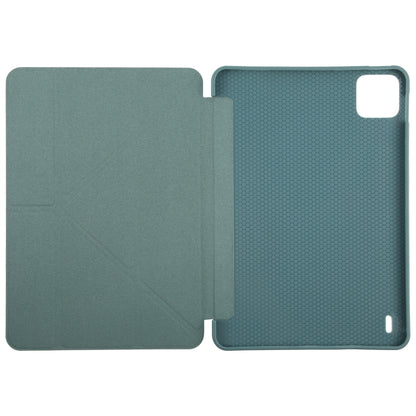 For Xiaomi Pad 7 / 7 Pro Deformation Silicone Leather Tablet Case(Deep Green) by bashfashion