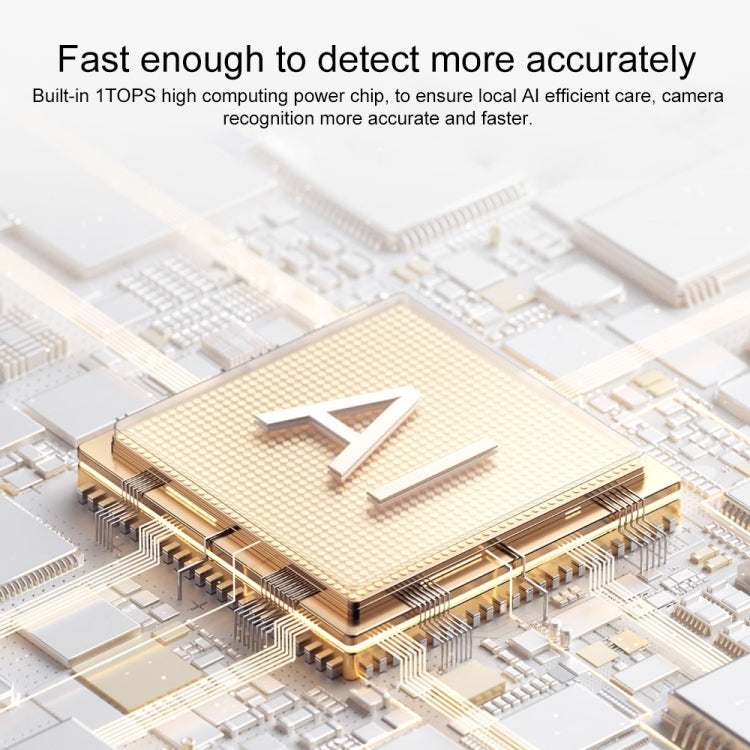 Original Xiaomi Smart Camera C500 Dual Lens Edition 4MP Support AI Detection, US Plug(White) by Xiaomi