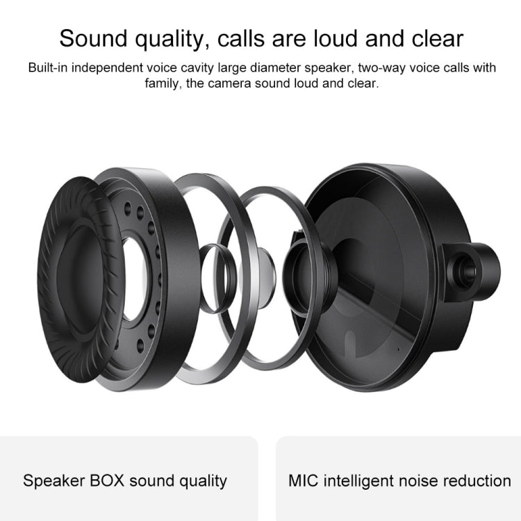 Original Xiaomi Smart Camera C300 Dual Lens Edition 3MP Support AI Detection, US Plug(White) by Xiaomi