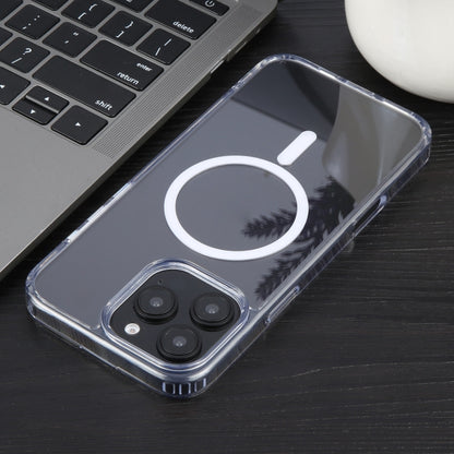 For iPhone 16 Pro GEBEI MagSafe Magnetic Transparent Phone Case(Transparent) by GEBEI