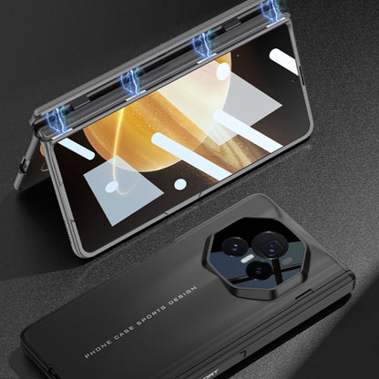 For Honor Magic V3 GKK Integrated Magnetic Blade Ultra-thin Full Coverage Phone Case(Grey) by GKK