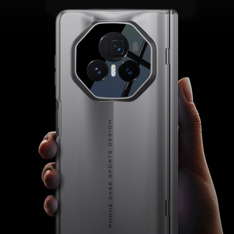 For Honor Magic V3 GKK Integrated Magnetic Blade Ultra-thin Full Coverage Phone Case(Grey) by GKK