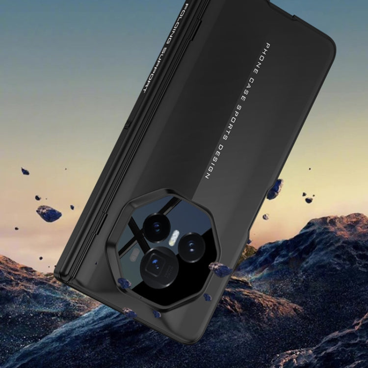 For Honor Magic V3 GKK Integrated Magnetic Blade Ultra-thin Full Coverage Phone Case(Grey) by GKK