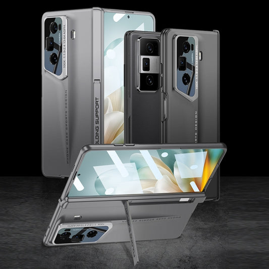 For Honor Magic Vs3 GKK Integrated Magnetic Blade Ultra-thin Full Coverage Phone Case(Grey) by GKK