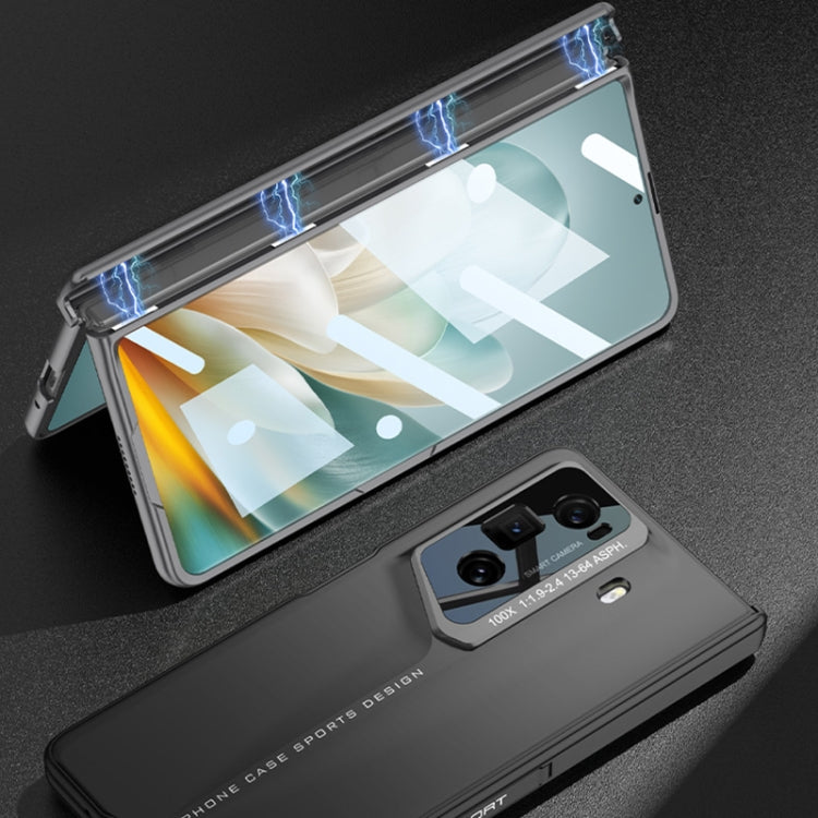 For Honor Magic Vs3 GKK Integrated Magnetic Blade Ultra-thin Full Coverage Phone Case(Grey) by GKK