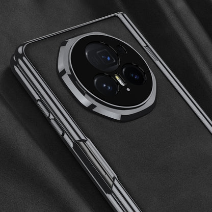 For Honor Magic V3 GKK Integrated Magnetic Fold Hinge Leather Shockproof Phone Case(Matte Brown) by GKK