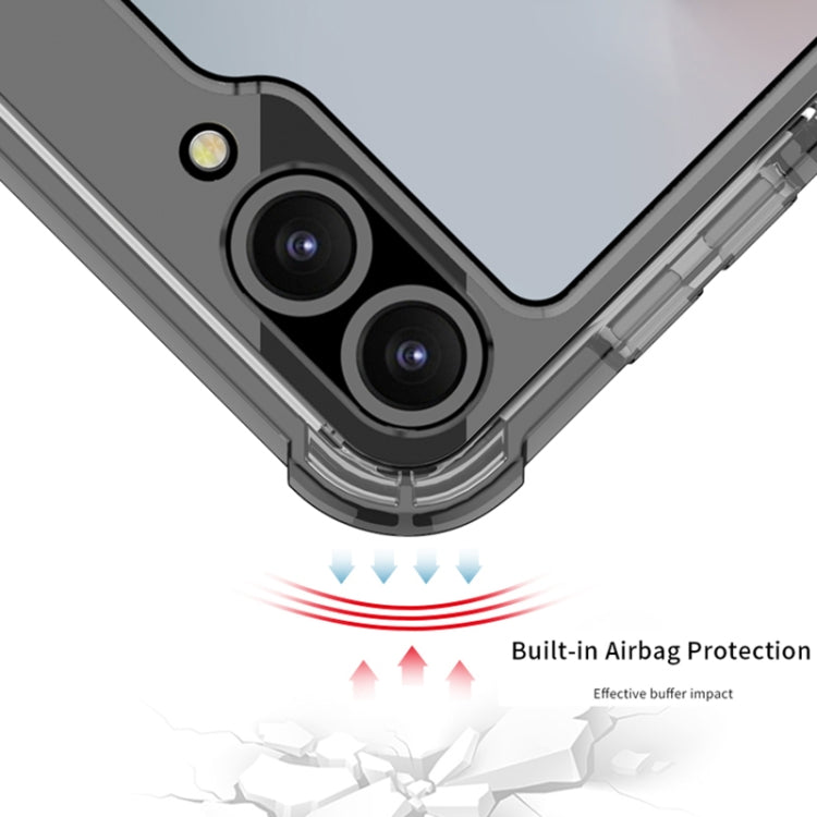 For Samsung Galaxy Z Flip6 / Flip7 FE GKK Airbag Protective Phone Case with Ring & Pen(Transparent) by GKK