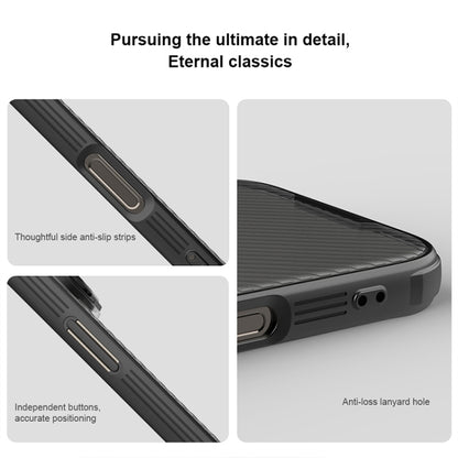 For iPhone 16 Pro Max NILLKIN CamShield Prop Translucent PC Phone Case(Black) by NILLKIN