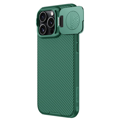 For iPhone 16 Pro Max NILLKIN CamShield Prop MagSafe Magnetic PC Phone Case(Green) by NILLKIN