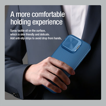 For iPhone 16 Pro Max NILLKIN CamShield Prop MagSafe Magnetic PC Phone Case(Green) by NILLKIN