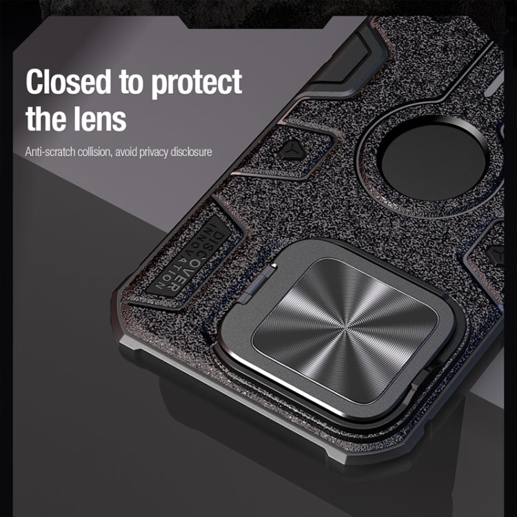 For iPhone 16 Pro Max NILLKIN Black Rhino Prop MagSafe Magnetic PC Phone Case(Green) by NILLKIN